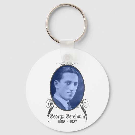 George Gershwin Sleutelhanger (Voorkant)