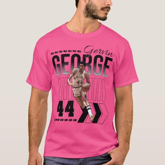 George Gervin T-shirt (Voorkant)
