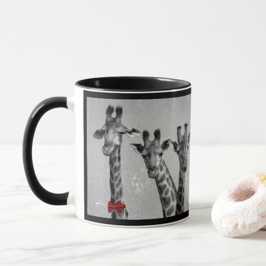 George Giraffe & Mug famille (Avec donut)