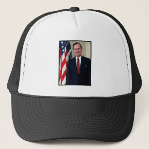 George H. Bush 41e US President Trucker Pet
