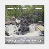 George H. Crosby Manitou State Park Magnet (Devant)