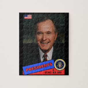 George H.W. Bush-honkaarten Legpuzzel