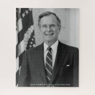 George H.W. Bush President van de Verenigde Staten Legpuzzel