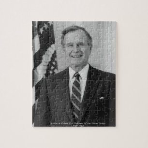 George H.W. Bush President van de Verenigde Staten Legpuzzel