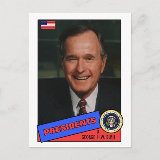 George H.W. Struik Baseball Card Briefkaart (Voorkant)