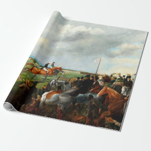 George Hamilton The First Steeplechase in South Cadeaupapier
