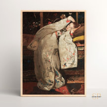 George Hendrik Breitner Meisje in een Witte Kimono