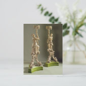 George II chinoiserie torcheres, c.1750 Briefkaart (Staand voorkant)