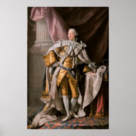 George III Poster (Voorkant)