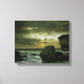 George Inness - A Marine Canvas Afdruk (Voorkant)