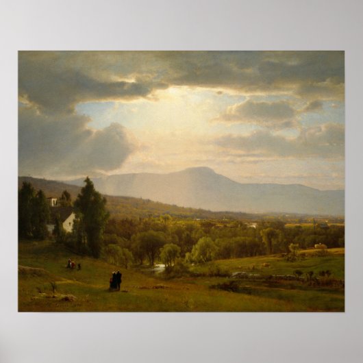 George Inness - Catskills Mountains Poster (Voorkant)