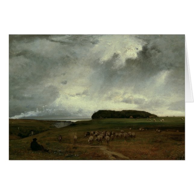 George Inness - La tempête (Devant horizontal)