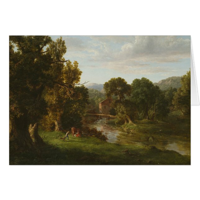 George Inness - L'Ancien Moulin (Devant horizontal)