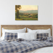 George Inness - The Lackawant Valley Canvas Afdruk (Insitu (Slaapkamer))