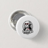 George is mijn Bro Ronde Button 3,2 Cm (Voorkant /achterkant)