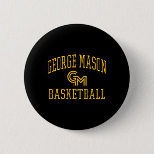 George Mason Patriots Schets Scherm Groen Ronde Button 5,7 Cm