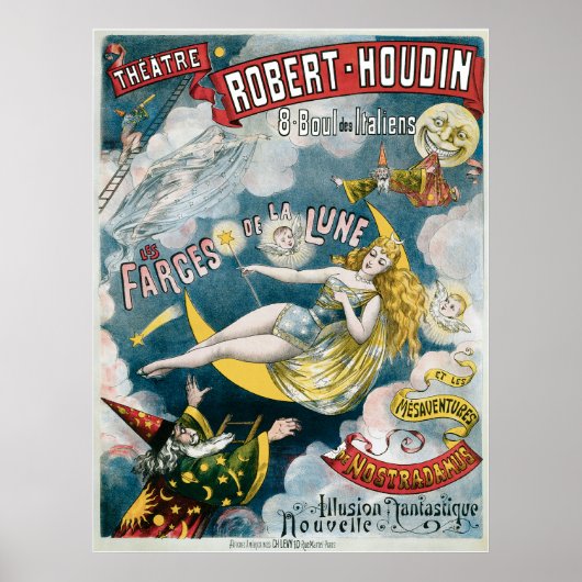  George Melies Illusion Fantastique Poster (Voorkant)