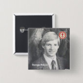 George Nelson Vierkante Button 5,1 Cm (Voorkant /achterkant)