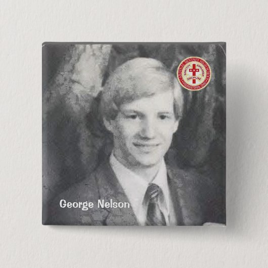George Nelson Vierkante Button 5,1 Cm (Voorkant)