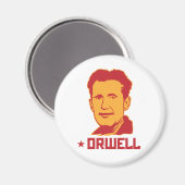George Orwell Portrait Magnet (Recto/Verso)