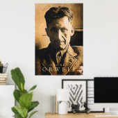 George Orwell Poster (Thuiskantoor)