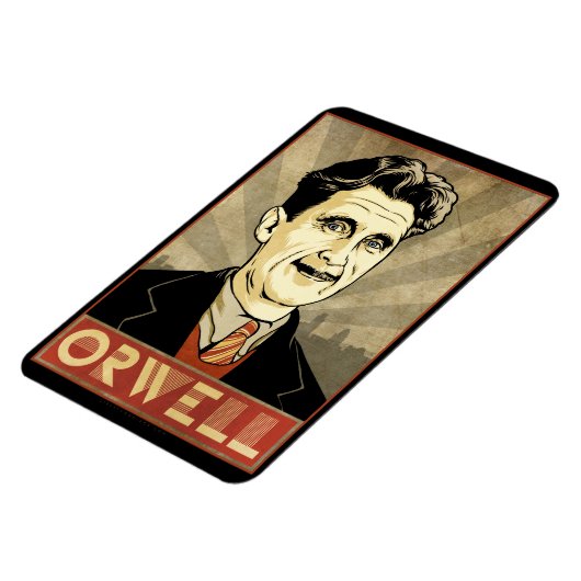 George Orwell Premium Magnet (Côté Gauche)