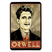 George Orwell Premium Magnet (Vertical)