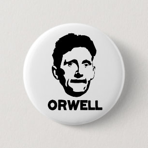 George Orwell Ronde Button 5,7 Cm
