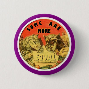 George Orwell's Animal Boerderij Ronde Button 5,7 Cm