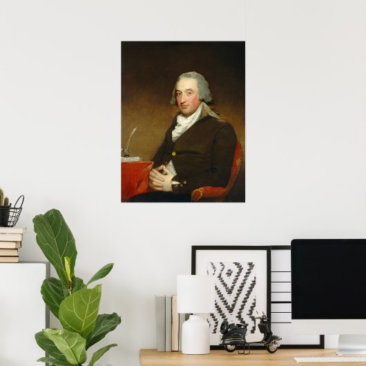 George Pollock - Gilbert Stuart Poster d'art (Bureau à domicile)