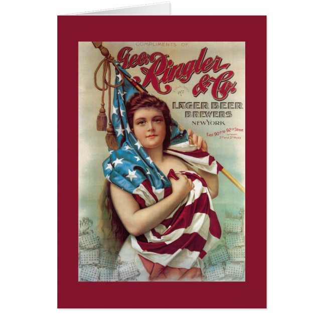 George Ringler & CO. Beer Poster (Voorkant)