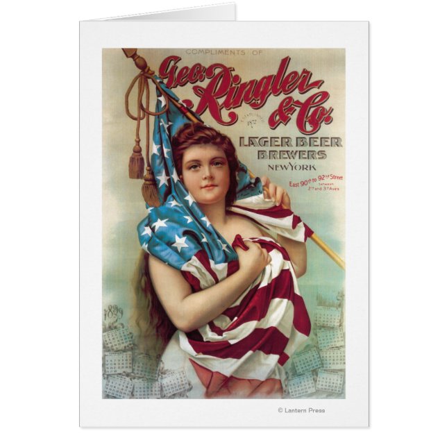 George Ringler & CO. Beer Poster (Voorkant)