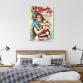 George Ringler & CO. Beer Poster Canvas Afdruk (Insitu (Slaapkamer))