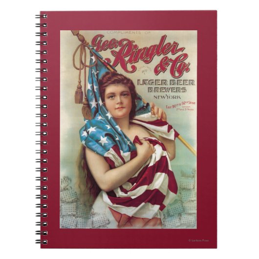 George Ringler & CO. Beer Poster Notitieboek (Voorkant)
