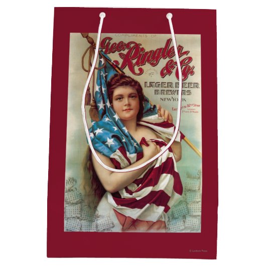 George Ringler en CO. Poster bier Medium Cadeauzakje (Achterkant)