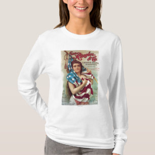 George Ringler en CO. Poster bier T-shirt