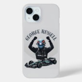 George Russell Iphone 15 Hoesje (Achterkant)
