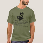 George S. Patton citeert WW2 General Patton T-shirt (Voorkant)