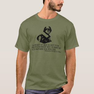 George S. Patton citeert WW2 General Patton T-shirt