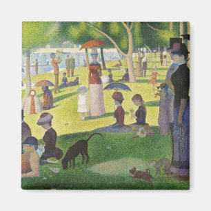 George Seurat op zondag in La Grande Jatte Famous Magneet