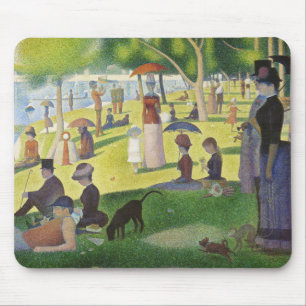 George Seurat op zondag in La Grande Jatte Famous Muismat
