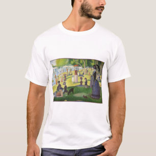 George Seurat op zondag in La Grande Jatte Famous T-shirt