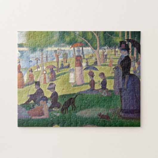 GEORGE SEURAT - Zondagmiddag 1884 Legpuzzel (Horizontaal)