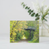 George St Bridge in Herfst Briefkaart (Staand voorkant)