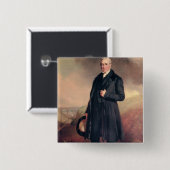 George Stephenson Vierkante Button 5,1 Cm (Voorkant /achterkant)