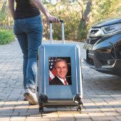 George Struik 43rd Amerikaans President Foto Sticker (Koffer Insitu)