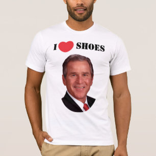 George Struik houdt van schoenen T-shirt