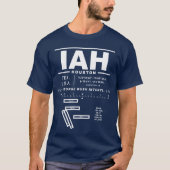 George Struik Intercontinental Airport IAH T-shirt (Voorkant)