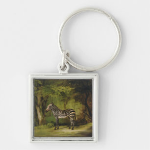 George Stubbs   A Zebra, 1763 (olie op doek) Sleutelhanger