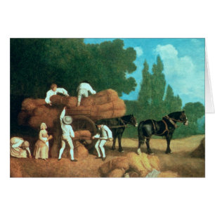 George Stubbs De oogst Wagon